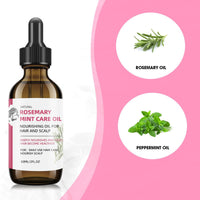 Rosemary and mint oil for hair and scalp
